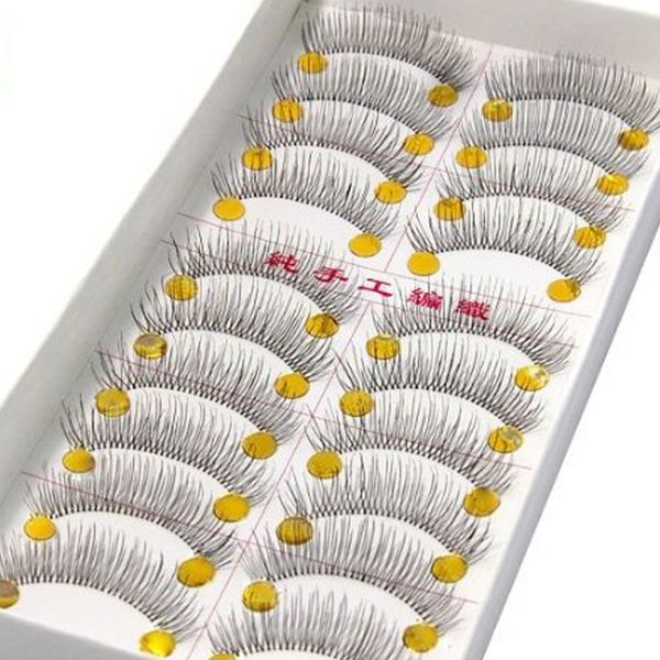 new 30 pair handmade fake eyelashes false eyelash extension natural look transparent stem set for eyelashes cilios 0704
new 30 pair handmade fake eyelashes false eyelash extension natural look transparent stem set for eyelashes cilios 0704