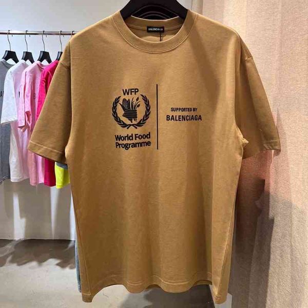 luxury brand balencias's t shirt high end version of b family 21ss paris 20 world grain printed short sleeve t-shirt loose round neck d, White;black
luxury brand balencias's t shirt high end version of b family 21ss paris 20 world grain printed short sleeve t-shirt loose round neck d, White;black