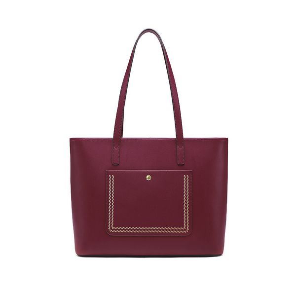 women bag leather fashion trend shoulder bag simple briefcase handbag large capacity tote cowhide diagonalbag
women bag leather fashion trend shoulder bag simple briefcase handbag large capacity tote cowhide diagonalbag