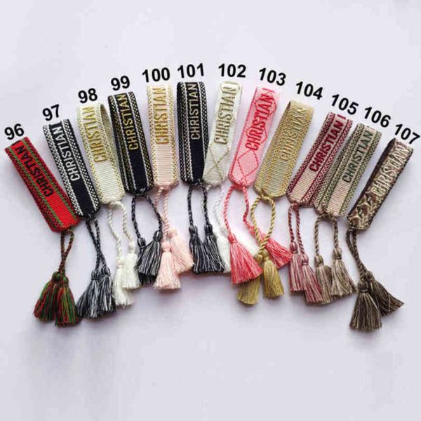brand classic fashion bangles bracelets luxury women men handmade signature embroidered woven tassel adjustable bracelet jewelry friendship, Black
brand classic fashion bangles bracelets luxury women men handmade signature embroidered woven tassel adjustable bracelet jewelry friendship, Black