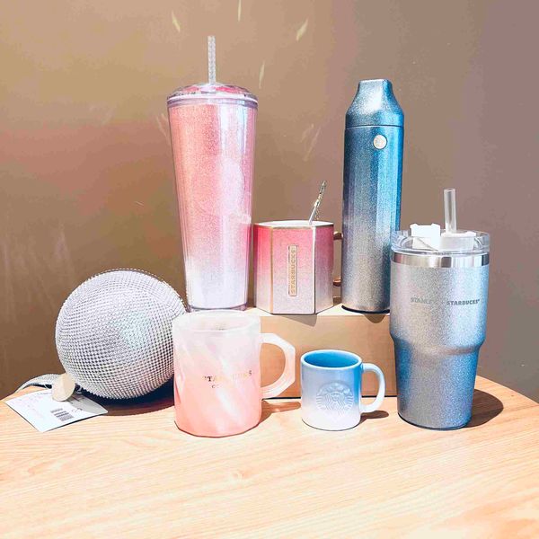starbucks cup 2021 christmas gift glittering gradient pink blue diamond ball wrapped ceramic straw thermos cup
starbucks cup 2021 christmas gift glittering gradient pink blue diamond ball wrapped ceramic straw thermos cup