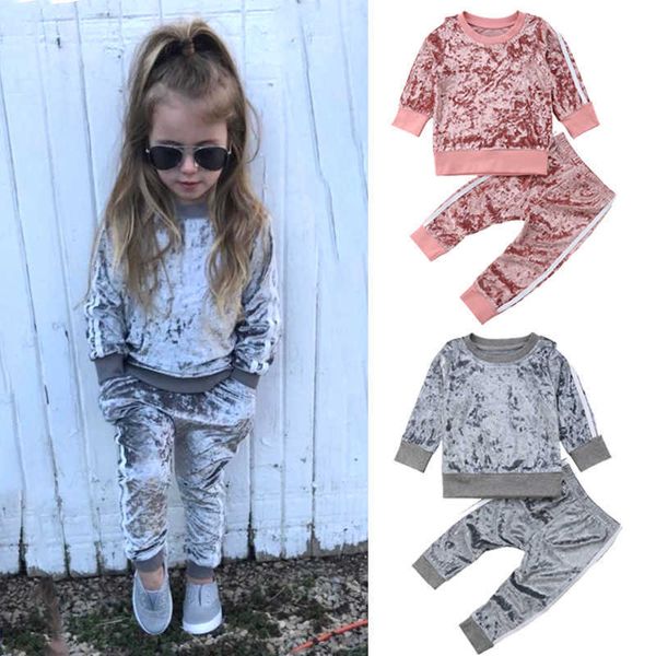 kids tracksuit for girl clothing sets autumn winter toddler girls velvet clothes 2pcs outfit suit children 1-6y, White
kids tracksuit for girl clothing sets autumn winter toddler girls velvet clothes 2pcs outfit suit children 1-6y, White