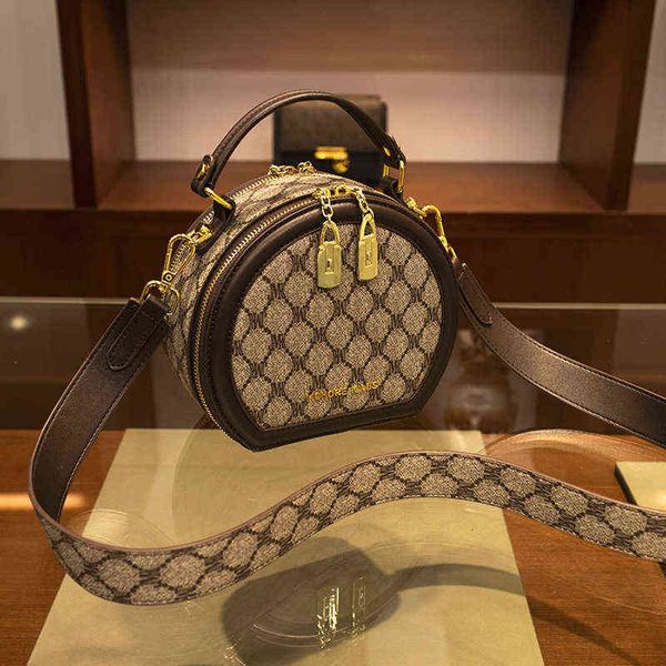 brand high sense small round bag 2022 fashion summer style women's versatile one shoulder menger
brand high sense small round bag 2022 fashion summer style women's versatile one shoulder menger