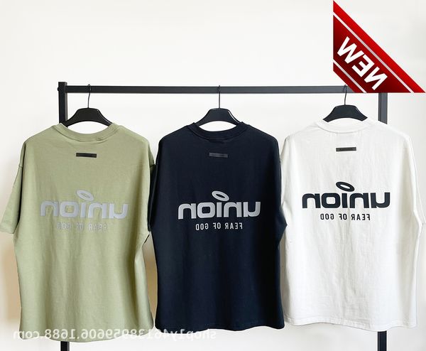 american style high street fog double line essentials joint limited back silicone letter short sleeve versatile loose t-shirt, White;black
american style high street fog double line essentials joint limited back silicone letter short sleeve versatile loose t-shirt, White;black