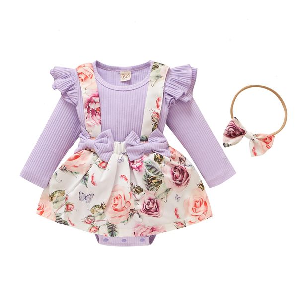 0-18m infant baby sets girls romper headband 2pcs flowers printed long sleeve ruffles bowknot jumpsuits dress, White
0-18m infant baby sets girls romper headband 2pcs flowers printed long sleeve ruffles bowknot jumpsuits dress, White