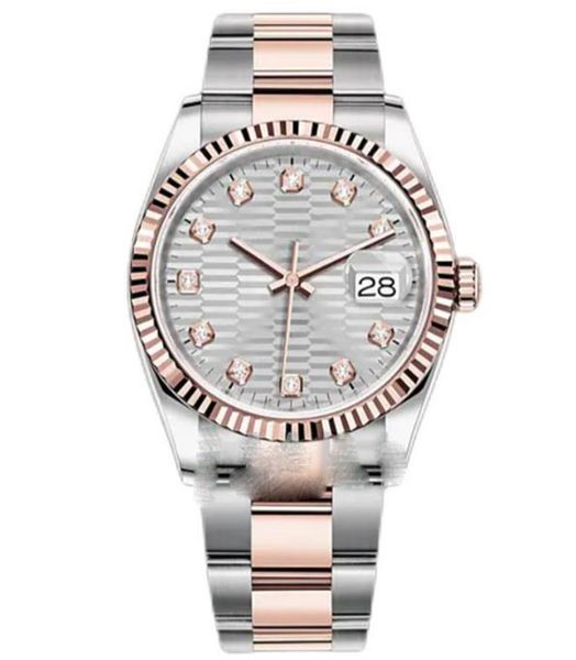 16 colors rose gold men's mechanical watch 2813 automatic movement watch stainless steel strap 41mm water resistance, Slivery;brown
16 colors rose gold men's mechanical watch 2813 automatic movement watch stainless steel strap 41mm water resistance, Slivery;brown