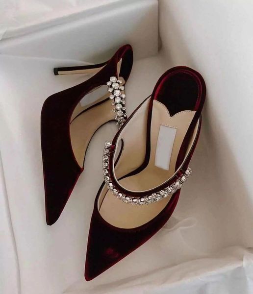 2022 luxurious brand bing women sandals pumps dress shoes women's high heel pointed toe crystal strap bridal wedding dress walking eu35, Black
2022 luxurious brand bing women sandals pumps dress shoes women's high heel pointed toe crystal strap bridal wedding dress walking eu35, Black