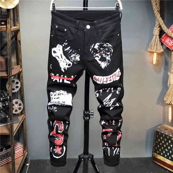 men's pants autumn and winter 3d three-dimensional elastic digital printing jeans men's youth black tights 5666 4jzj
men's pants autumn and winter 3d three-dimensional elastic digital printing jeans men's youth black tights 5666 4jzj
