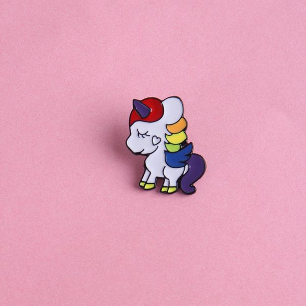 cartoon cute animals colored pony enamel brooch love rainbow alloy pins sweet badge accessories woman jewelry gift for friends, Blue
cartoon cute animals colored pony enamel brooch love rainbow alloy pins sweet badge accessories woman jewelry gift for friends, Blue