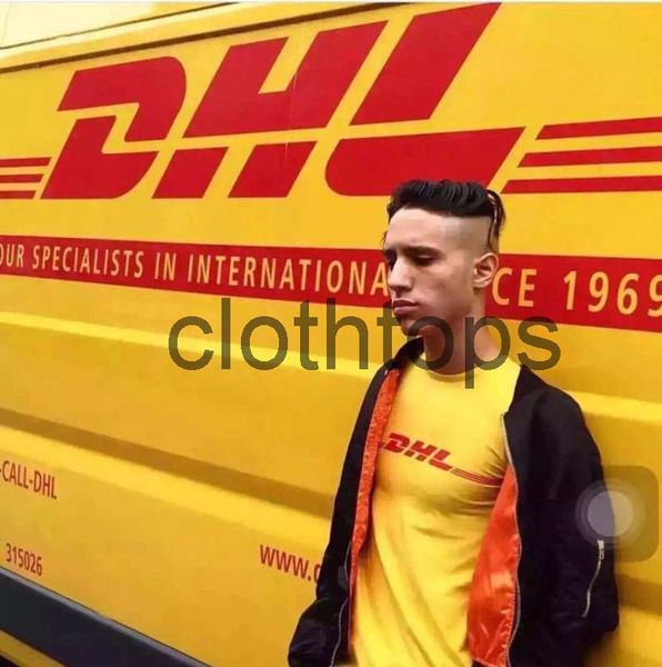 2019 summer new brand paris fashion vetements air transport dhl t shirts women men short sleeve cotton letter yellow teecp clothing, White;black
2019 summer new brand paris fashion vetements air transport dhl t shirts women men short sleeve cotton letter yellow teecp clothing, White;black