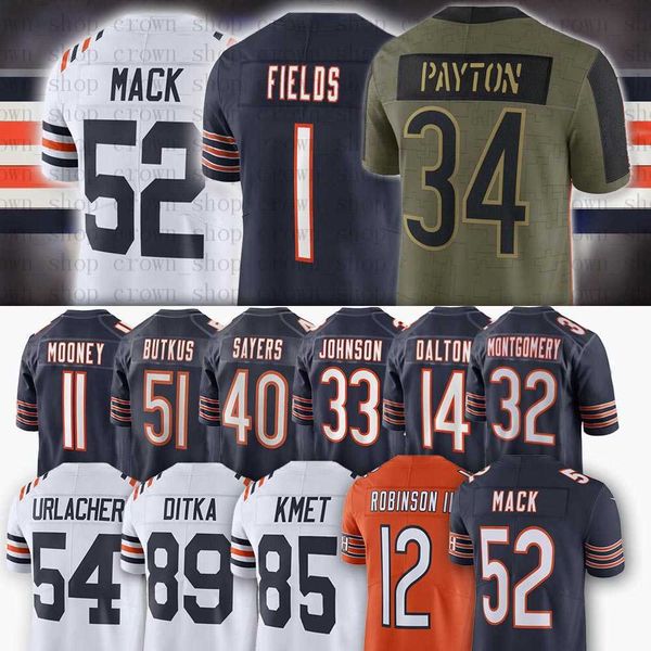 1 justin fields 52 khalil mack football jerseys jason peters walter payton cole kmet walter payto brian urlacher eddie jackson andy dalton, Black
1 justin fields 52 khalil mack football jerseys jason peters walter payton cole kmet walter payto brian urlacher eddie jackson andy dalton, Black