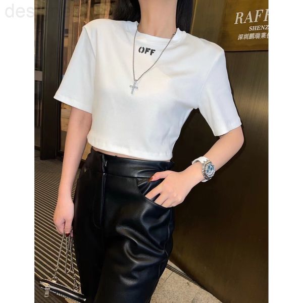 women's t-shirt designer 2022 new short t-shirt is decorated with off print on the chest. it's a small loose version. versatile an, White
women's t-shirt designer 2022 new short t-shirt is decorated with off print on the chest. it's a small loose version. versatile an, White