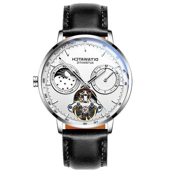 new dita men's watch hollow vibrato 41mm automatic mechanical movement all stainless steel sapphire glass waterproof, Slivery;brown
new dita men's watch hollow vibrato 41mm automatic mechanical movement all stainless steel sapphire glass waterproof, Slivery;brown
