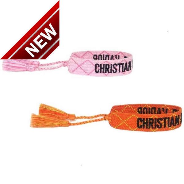 22s sclassic luxury brand embroidery bracelets fashion women men bangles friendship charm bracelet woven adjustable tassel vintage couple br, Golden;silver
22s sclassic luxury brand embroidery bracelets fashion women men bangles friendship charm bracelet woven adjustable tassel vintage couple br, Golden;silver