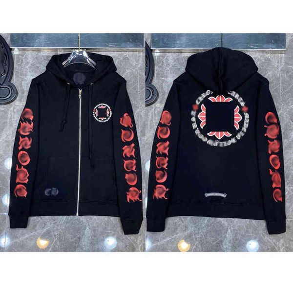 mens fashion loose sweatshirts classic brand ch designer hoodie horseshoe sanskrit print luxury zipper jacket pullover hooded coat women sw, Black
mens fashion loose sweatshirts classic brand ch designer hoodie horseshoe sanskrit print luxury zipper jacket pullover hooded coat women sw, Black
