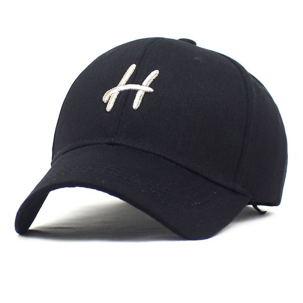 new summer baseball cap ladies fashion h embroidered peaked cap outdoor sunshade sun protection curved brim sunhat, Blue;gray
new summer baseball cap ladies fashion h embroidered peaked cap outdoor sunshade sun protection curved brim sunhat, Blue;gray