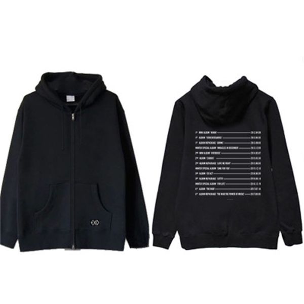 kpop exo hoodie four round concert the elyxion the same bf style jacket hooded sweatershirt loose hoodie hoody zipper coat k-pop y190829, Black
kpop exo hoodie four round concert the elyxion the same bf style jacket hooded sweatershirt loose hoodie hoody zipper coat k-pop y190829, Black