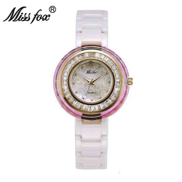 luxury women's watch wristwatches network red live broadcast korean fashion trend circle simple leisure white ceramic, Slivery;golden
luxury women's watch wristwatches network red live broadcast korean fashion trend circle simple leisure white ceramic, Slivery;golden