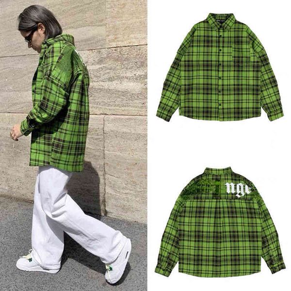 selling pa designer men casual shirt tide brand angel letter 3d printing long-sleeved shirts classic plaid thin jacket ins loose, White;black
selling pa designer men casual shirt tide brand angel letter 3d printing long-sleeved shirts classic plaid thin jacket ins loose, White;black
