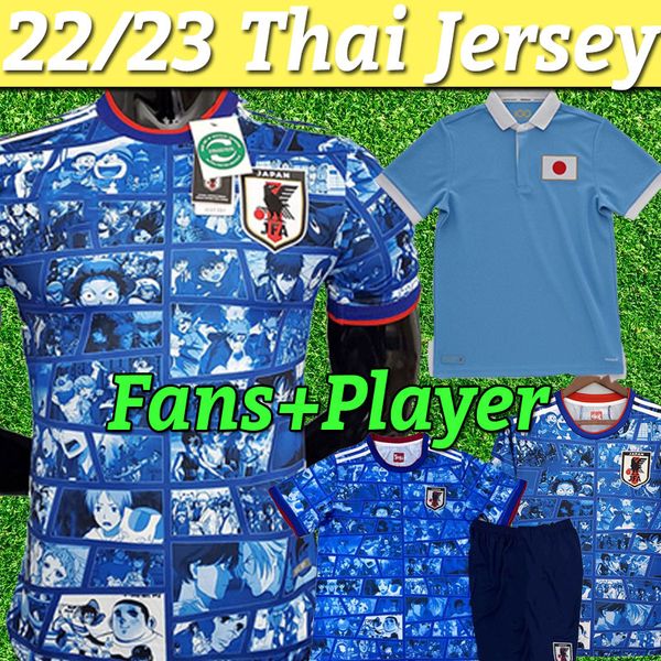 2021 2022 japan 100th anniversary soccer jerseys fans player version special cartoon 100 th years honda tsubasa kamada men kids kit football, Black;yellow
2021 2022 japan 100th anniversary soccer jerseys fans player version special cartoon 100 th years honda tsubasa kamada men kids kit football, Black;yellow