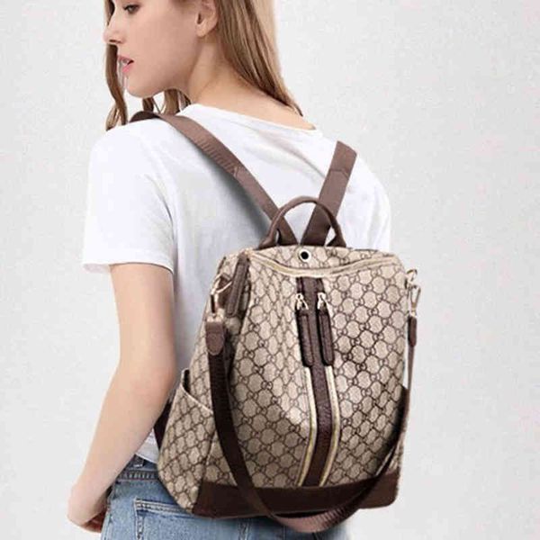handbags double shoulder bag new bag leisure backpack versatile dual-purpose waterproof large capacity women's bag
handbags double shoulder bag new bag leisure backpack versatile dual-purpose waterproof large capacity women's bag