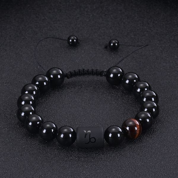 bead bracelet for men twelve constellations bracelet adjustable black agate tiger eye stone woven bracelet
bead bracelet for men twelve constellations bracelet adjustable black agate tiger eye stone woven bracelet
