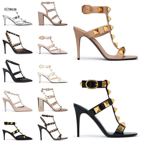 with box designers sandals high heel dress shoes ankle strap roman stud black nude sliver rivets womens stiletto chunky heels 60 80 100 mm p
with box designers sandals high heel dress shoes ankle strap roman stud black nude sliver rivets womens stiletto chunky heels 60 80 100 mm p