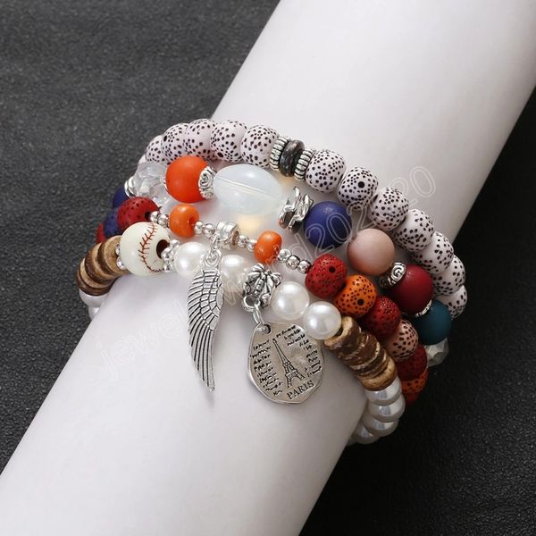4pcs/set pulseras mujer boho handmade beads bracelet set for women pendant bracelets & bangles for gift, Golden;silver
4pcs/set pulseras mujer boho handmade beads bracelet set for women pendant bracelets & bangles for gift, Golden;silver