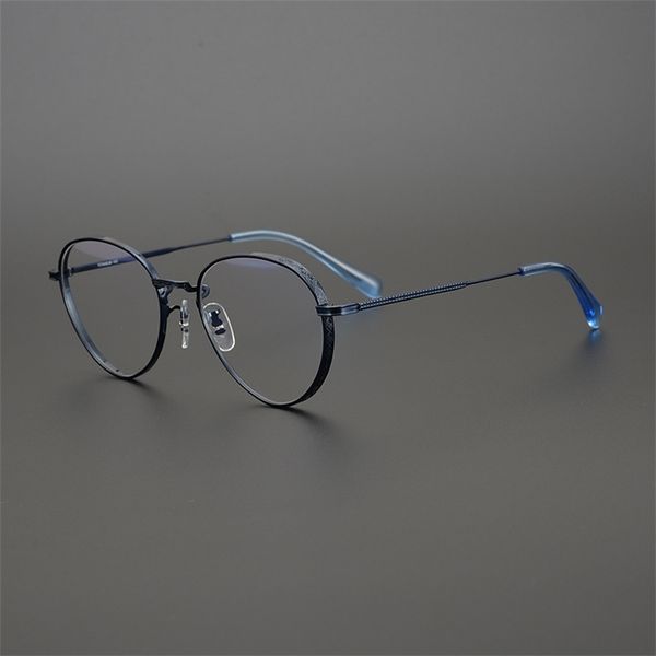 80% off stores online pure titanium ultra light spectacle frame is hand carved to prevent blue light, which can be matched with short-sighte, White;black
80% off stores online pure titanium ultra light spectacle frame is hand carved to prevent blue light, which can be matched with short-sighte, White;black