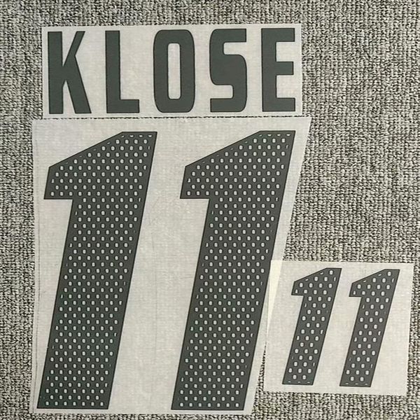 2002 #11 klose nameset #13 ballack printing diy customize any name number iron transfer badge151p
2002 #11 klose nameset #13 ballack printing diy customize any name number iron transfer badge151p