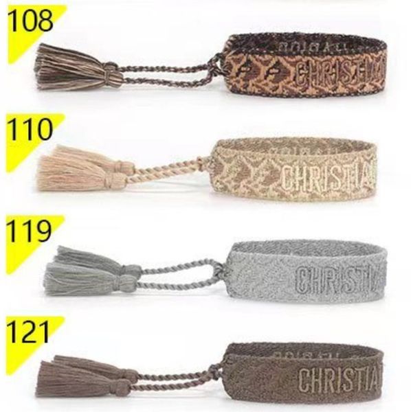 fashion brand classic bracelets chains jewelry bangles handmade embroidered link woven tassel adjustable women men lover gift chain bangle 8, Black
fashion brand classic bracelets chains jewelry bangles handmade embroidered link woven tassel adjustable women men lover gift chain bangle 8, Black