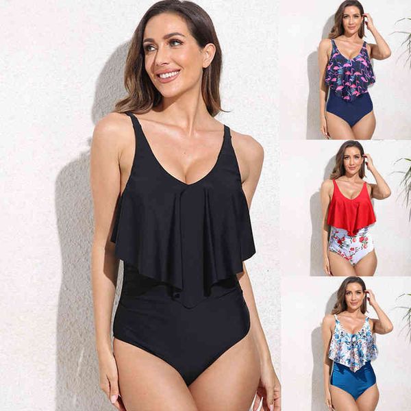 luxury designer women's swimwear bikini 2022 goman lotus leaf printed swimsuit multicolor bikini swimsuit, White;black
luxury designer women's swimwear bikini 2022 goman lotus leaf printed swimsuit multicolor bikini swimsuit, White;black