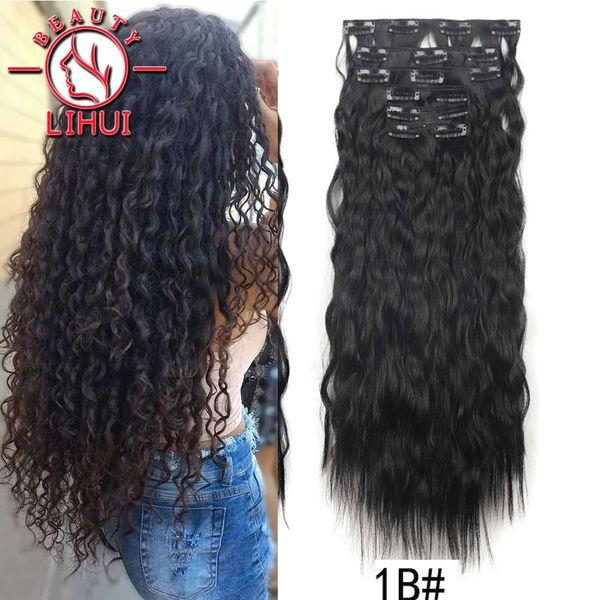 costume accessories synthetic hair 16 clip in hair extension clip for women 6pcs/set hair extension clip in ombre fake hairpiece corn long w, Silver
costume accessories synthetic hair 16 clip in hair extension clip for women 6pcs/set hair extension clip in ombre fake hairpiece corn long w, Silver