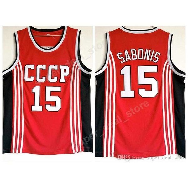 sjzl98 arvydas sabonis jersey 15 basketball cccp team russia college jerseys men red team color all sttitched sports on, Black
sjzl98 arvydas sabonis jersey 15 basketball cccp team russia college jerseys men red team color all sttitched sports on, Black