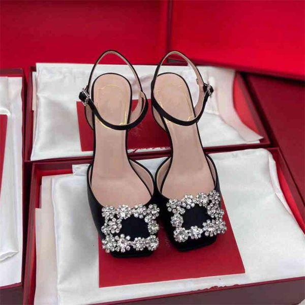 sandals av women's shoes satin fish mouth high heels french summer square buckle one-sided belt thin heel sandals, Black
sandals av women's shoes satin fish mouth high heels french summer square buckle one-sided belt thin heel sandals, Black