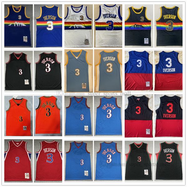 retro mitchell and ness basketball jerseys allen 3 iverson different teams jersey white red black 2003-04 2006-07, Black;red
retro mitchell and ness basketball jerseys allen 3 iverson different teams jersey white red black 2003-04 2006-07, Black;red