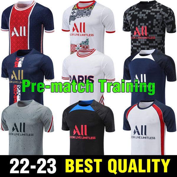 22 23 mbappe verratti training wear pre-match soccer jerseys kimpembe di maria sergio ramos draxler icardi short sleeve football shirt, Black;yellow
22 23 mbappe verratti training wear pre-match soccer jerseys kimpembe di maria sergio ramos draxler icardi short sleeve football shirt, Black;yellow