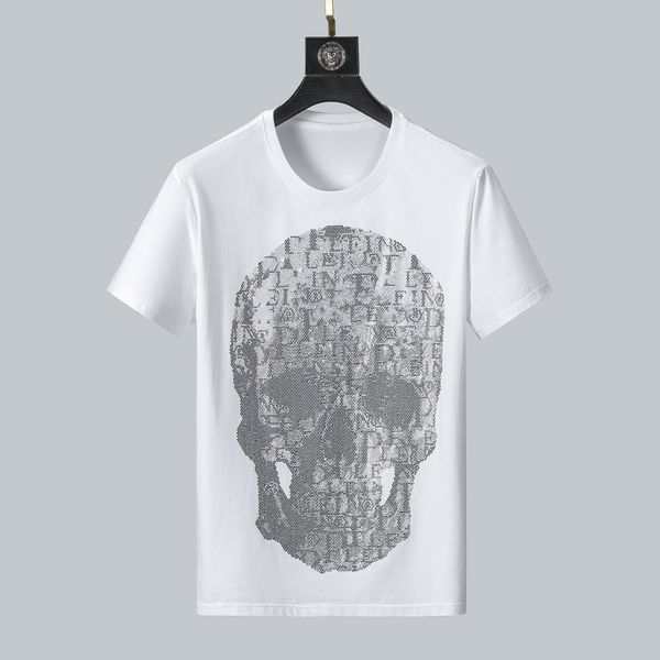 designer mens pp skull diamond t shirts short sleeve brand spring and summer high o-neck quality skulls tshirt tees phillip plain p88134, White;black
designer mens pp skull diamond t shirts short sleeve brand spring and summer high o-neck quality skulls tshirt tees phillip plain p88134, White;black