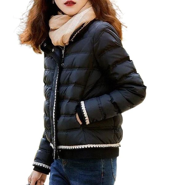 women's down & parkas 2021 autumn and winter light elegant white duck jacket solid color fashion temperament short coat k0xm#, Black
women's down & parkas 2021 autumn and winter light elegant white duck jacket solid color fashion temperament short coat k0xm#, Black