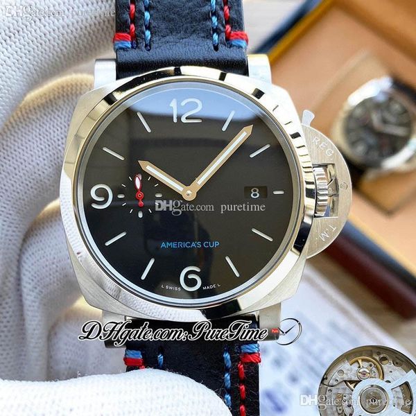 v7f 44mm a2555 automatic mens watch steel case black dial white markers leather strap with colors line 4 styles watches puretime f11c3, Slivery;brown
v7f 44mm a2555 automatic mens watch steel case black dial white markers leather strap with colors line 4 styles watches puretime f11c3, Slivery;brown