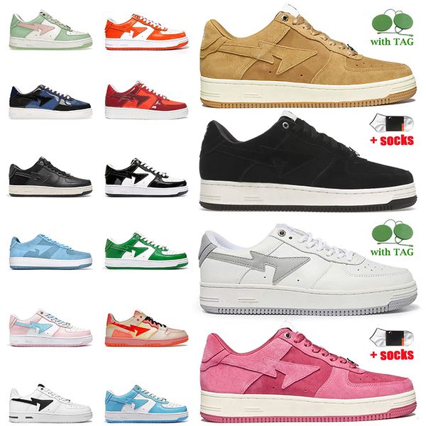 2022 bapesta running shoes women mens a bathing baped sta sk8 m2 grey green orange white black pastel pink abc camo blue wheat red bapestas
2022 bapesta running shoes women mens a bathing baped sta sk8 m2 grey green orange white black pastel pink abc camo blue wheat red bapestas