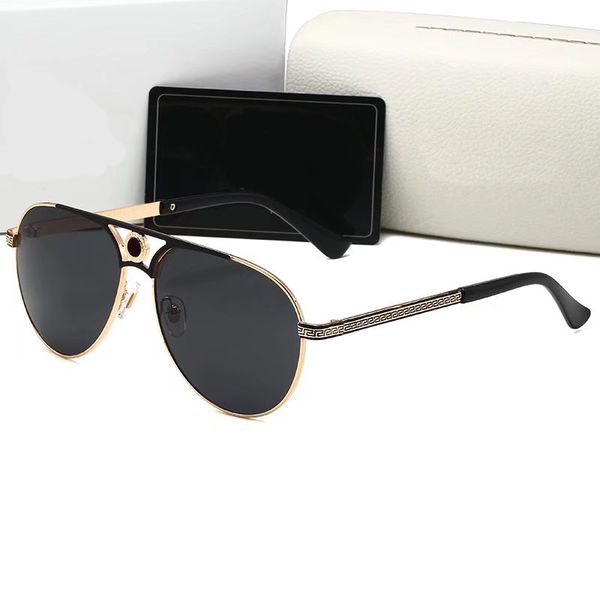 luxury designer sunglasses brand uv400 eyewear metal gold frame sun glasses men women mirror sunglasses polaroid glass, White;black
luxury designer sunglasses brand uv400 eyewear metal gold frame sun glasses men women mirror sunglasses polaroid glass, White;black
