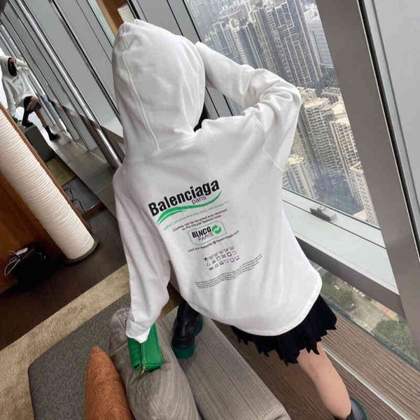 2022 designer bal hoodies and coats 21 new autumn winter wave printed long sleeve loose men's women's casual pullover, Black
2022 designer bal hoodies and coats 21 new autumn winter wave printed long sleeve loose men's women's casual pullover, Black