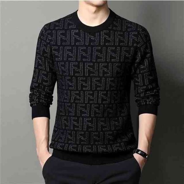 2022 latest brand fashion design trend men's and women's same sweater new casual loose wool, White;black
2022 latest brand fashion design trend men's and women's same sweater new casual loose wool, White;black
