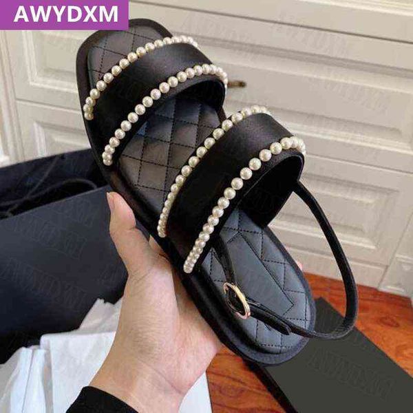 flats women sandals designer beaded dress slippers 2022 new summer shoes sweet open-toe slides fashion flip-flops women sandals y220622, Black
flats women sandals designer beaded dress slippers 2022 new summer shoes sweet open-toe slides fashion flip-flops women sandals y220622, Black