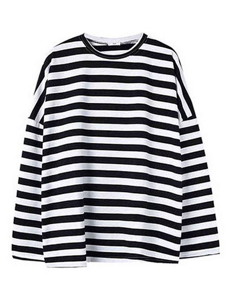 oversized t shirt spring autumn women harajuku striped t-shirt korean casual full sleeve o-neck t-shirts ulzzang femme black y220411, White
oversized t shirt spring autumn women harajuku striped t-shirt korean casual full sleeve o-neck t-shirts ulzzang femme black y220411, White