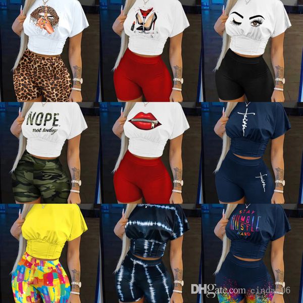 plus size s-3xl womens designer tracksuits personalized printing pattern short sleeve crop and shorts casual two piece set yoga outfits, Gray
plus size s-3xl womens designer tracksuits personalized printing pattern short sleeve crop and shorts casual two piece set yoga outfits, Gray