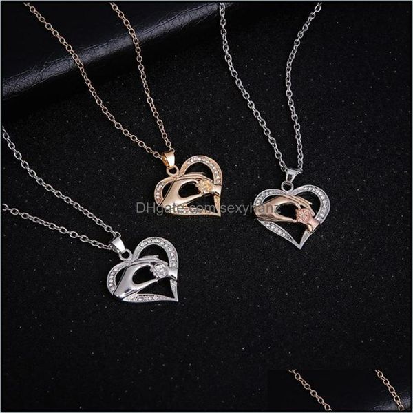 pendant necklaces pendants jewelry love heart necklace mother and child in hand chains mothers day gift dhag1, Silver
pendant necklaces pendants jewelry love heart necklace mother and child in hand chains mothers day gift dhag1, Silver