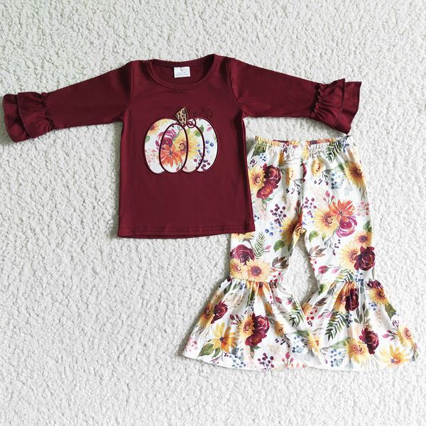 new fashion baby girls halloween clothing set cotton pumpkin embroidery boutique toddler girl clothes fashion bell bottoms fall wholesale ki, White
new fashion baby girls halloween clothing set cotton pumpkin embroidery boutique toddler girl clothes fashion bell bottoms fall wholesale ki, White