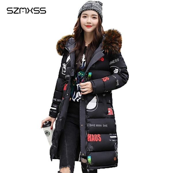 winter parkas korean version of the hooded fur collar double-sided long coat long-sleeved slim cotton clothing 201126, Black
winter parkas korean version of the hooded fur collar double-sided long coat long-sleeved slim cotton clothing 201126, Black
